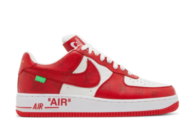 Louis Vuitton Nike Air Force 1 Low White Red