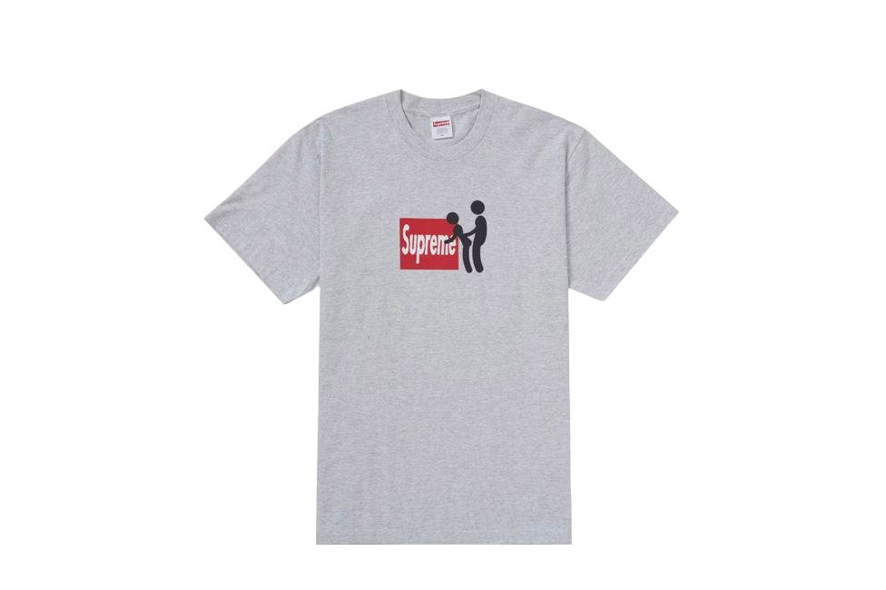 Supreme Stick Tee Ash Grey