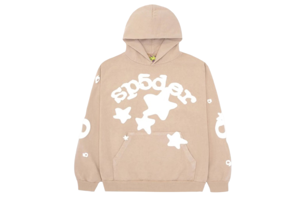 Sp5der Beluga Hoodie Sand