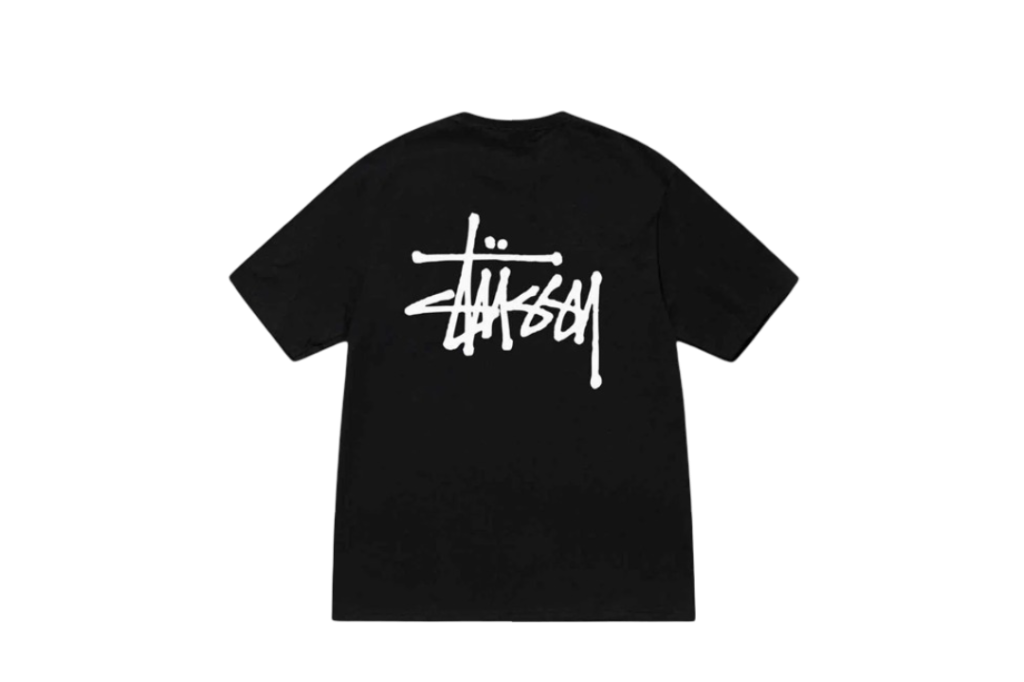 Stussy Basic Logo Tee Black