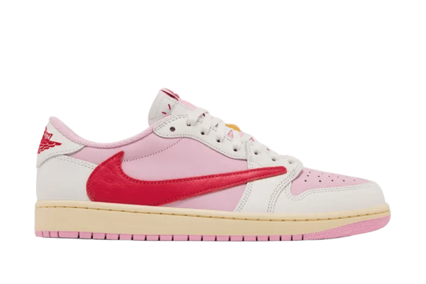 ordan 1 Retro Low OG SP Travis Scott Sail Tropical Pink